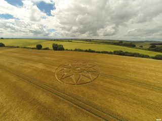 aerial of Willoughboy Hedge from ccc