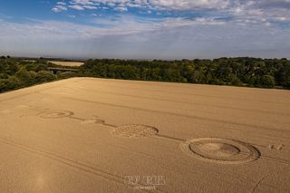 aerial of Liddington