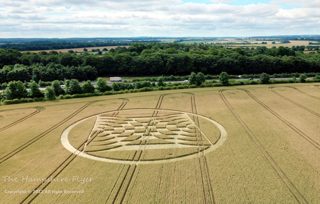 aerial of Micheldever from ccc