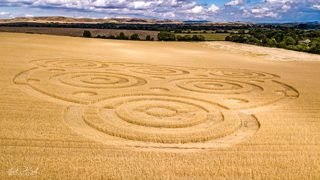 aerial of Etchilhampton from ccc