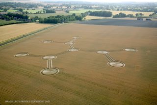 aerial of Beechingstoke
