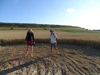 ground of Maiden Castle from ccc