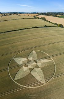 aerial of Bishops Sutton from ccc