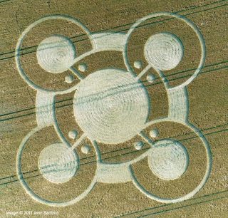 aerial of Battlesbury Hill from ccc