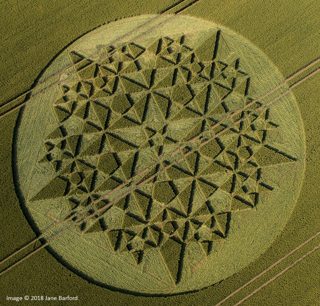 aerial of Martinsell Hill