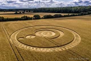 aerial of Cley Hill