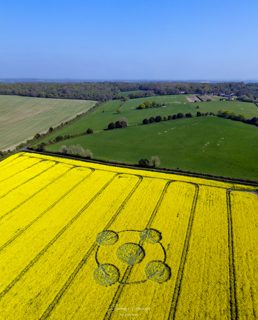 aerial of Crab Wood