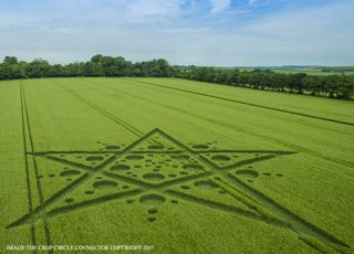 aerial of Broad Hinton