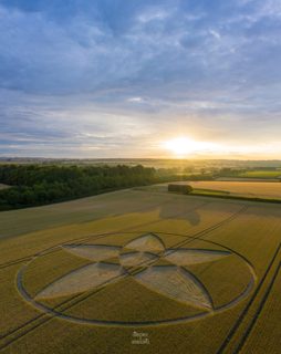 aerial of Bishops Sutton