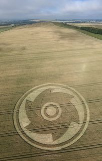 aerial of Etchilhampton from ccc