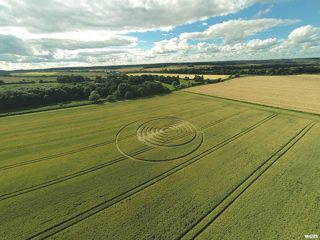 aerial of Tichborne