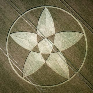aerial of Bishops Sutton from ccc