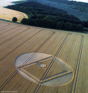 aerial of Gurston Ashes from ccc
