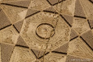 aerial of Rollright Stones