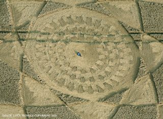 aerial of Hackpen Hill from ccc