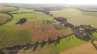 aerial of Ansty from ccc
