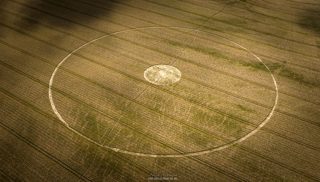 aerial of Cley Hill