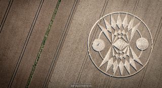 aerial of Devizes from ccc
