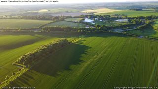 aerial of Winchester from ccc