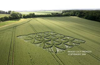 aerial of Popham