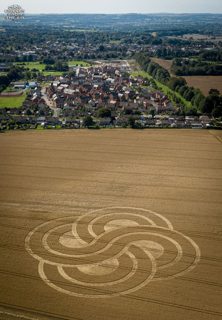 aerial of Roundway Devizes from ccc