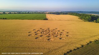 aerial of Muncombe Hill