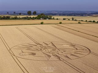 aerial of Devizes