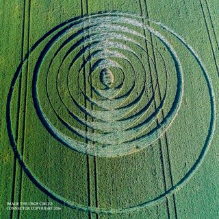 aerial of Tichborne from ccc