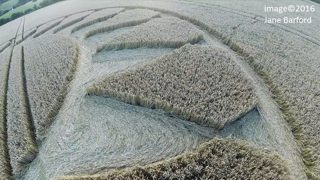 aerial of Cley Hill from ccc