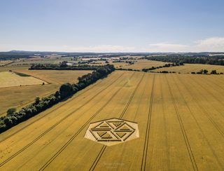 aerial of Froxfield from ccc