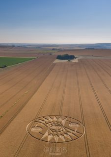 aerial of Devizes