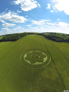 aerial of Boreham Wood