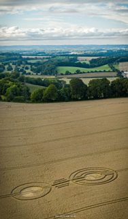 aerial of Watership Down from ccc