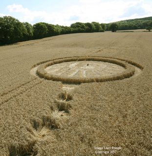 aerial of Wotton Wawen from ccc
