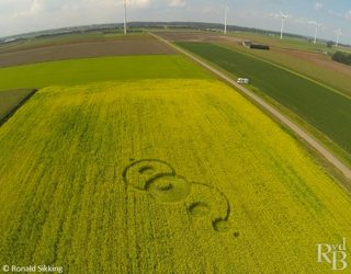 aerial of Hoeven from ccc