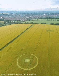 aerial of Devizes