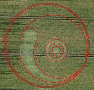 diagram of Berwick Bassett from ccc