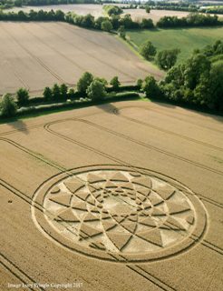 aerial of Highworth from ccc