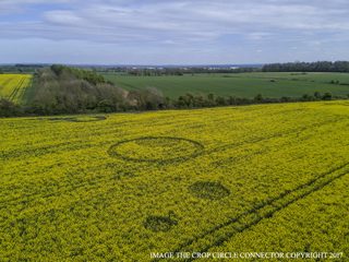 aerial of Tarlton Down from ccc
