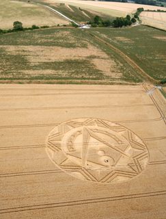 aerial of Etchilhampton from ccc