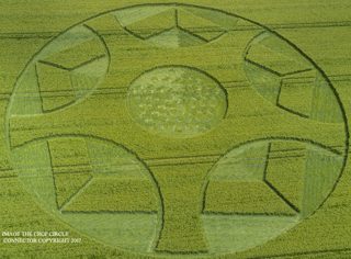 aerial of Maiden Bradley