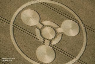 aerial of Coneybury Hill from ccc