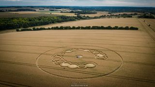 aerial of Winchester from ccc