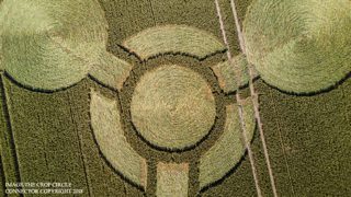 aerial of Coneybury Hill