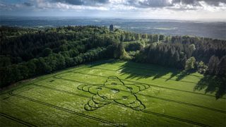 aerial of South Brewham