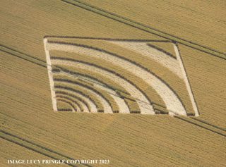 aerial of Winchester from ccc