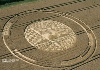 aerial of Cherington from ccc