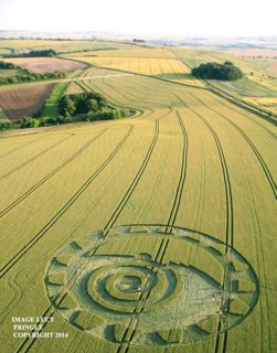 aerial of Hackpen Hill from ccc