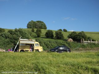 ground of Hackpen HIll from ccc