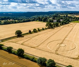 aerial of Wyke Lane